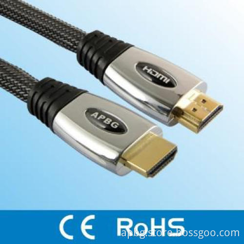 Metal Casing hdmi cable 1.4v support 1080p